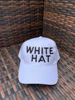 Load image into Gallery viewer, WHITE HAT Hat
