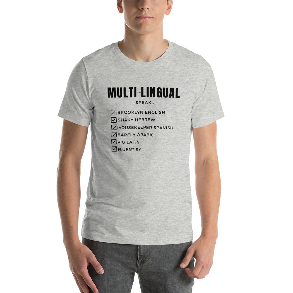 MULTI-LINGUAL Tee (Men's Light)