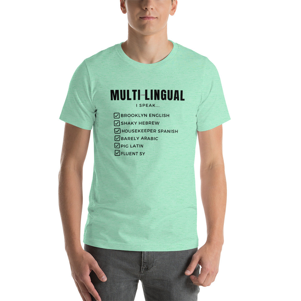 MULTI-LINGUAL Tee (Men's Light)