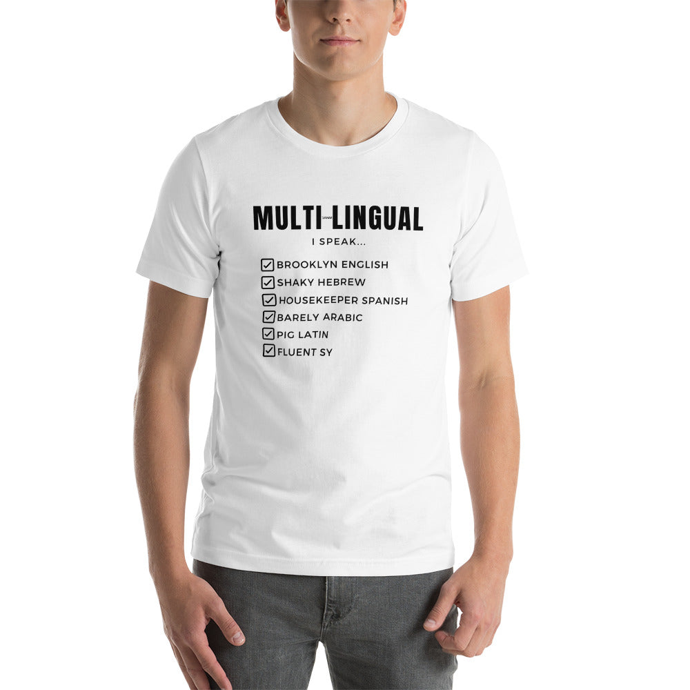 MULTI-LINGUAL Tee (Men's Light)