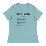 Load image into Gallery viewer, MULTI-LINGUAL Tee (Ladies)
