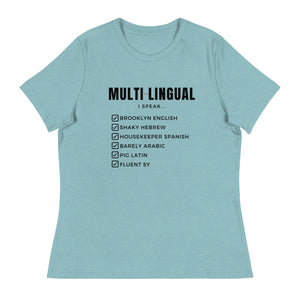 MULTI-LINGUAL Tee (Ladies)