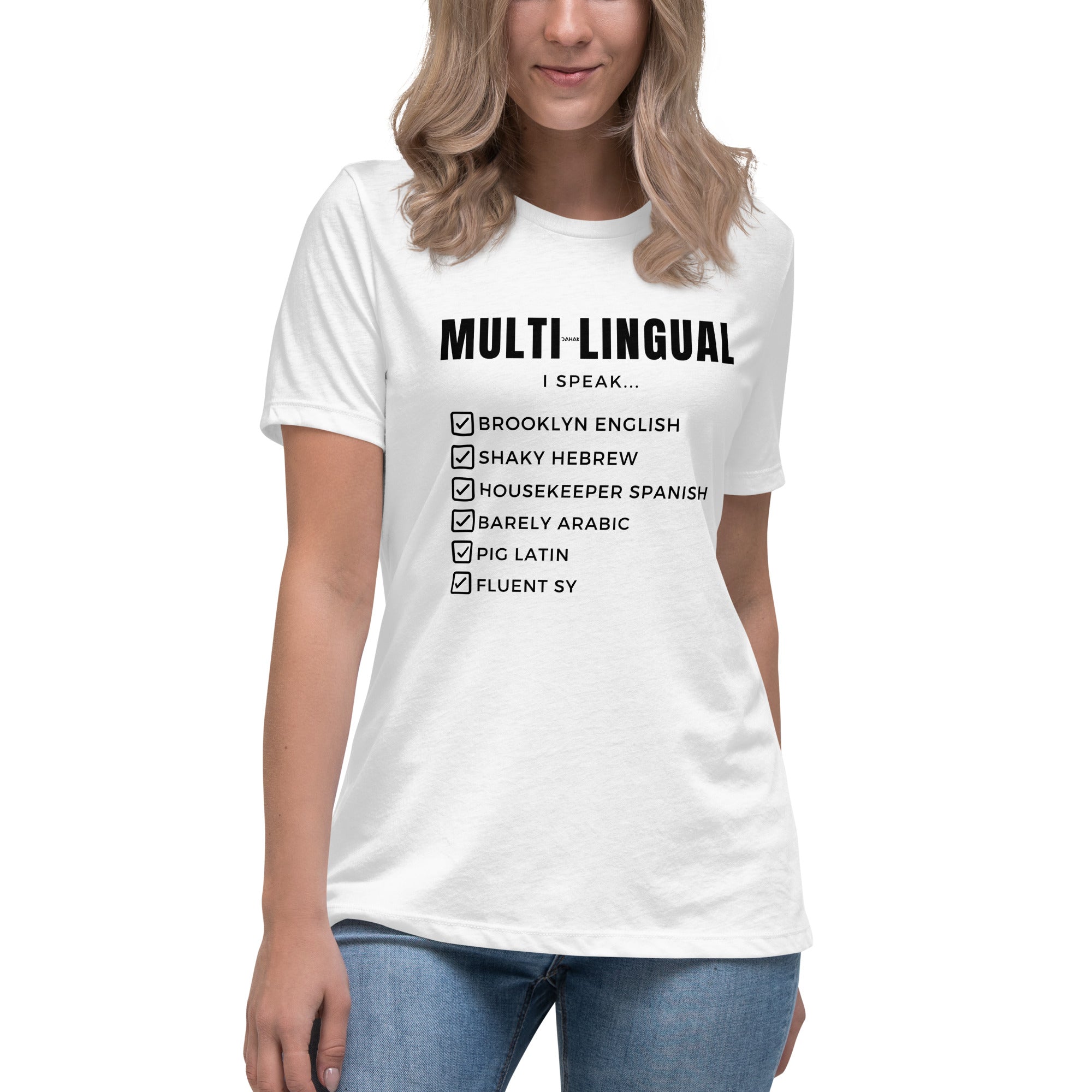 MULTI-LINGUAL Tee (Ladies)